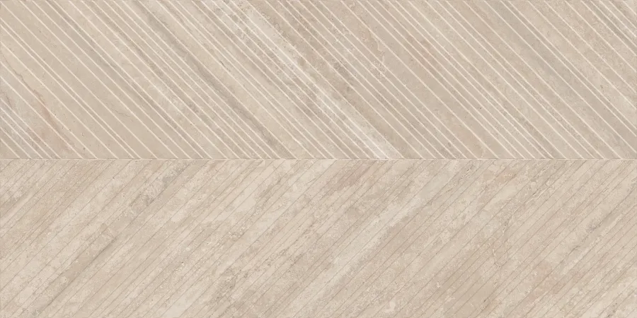 TRAVERTINE CHEVRON CLASSIC ANTI (REV) 120 X 60